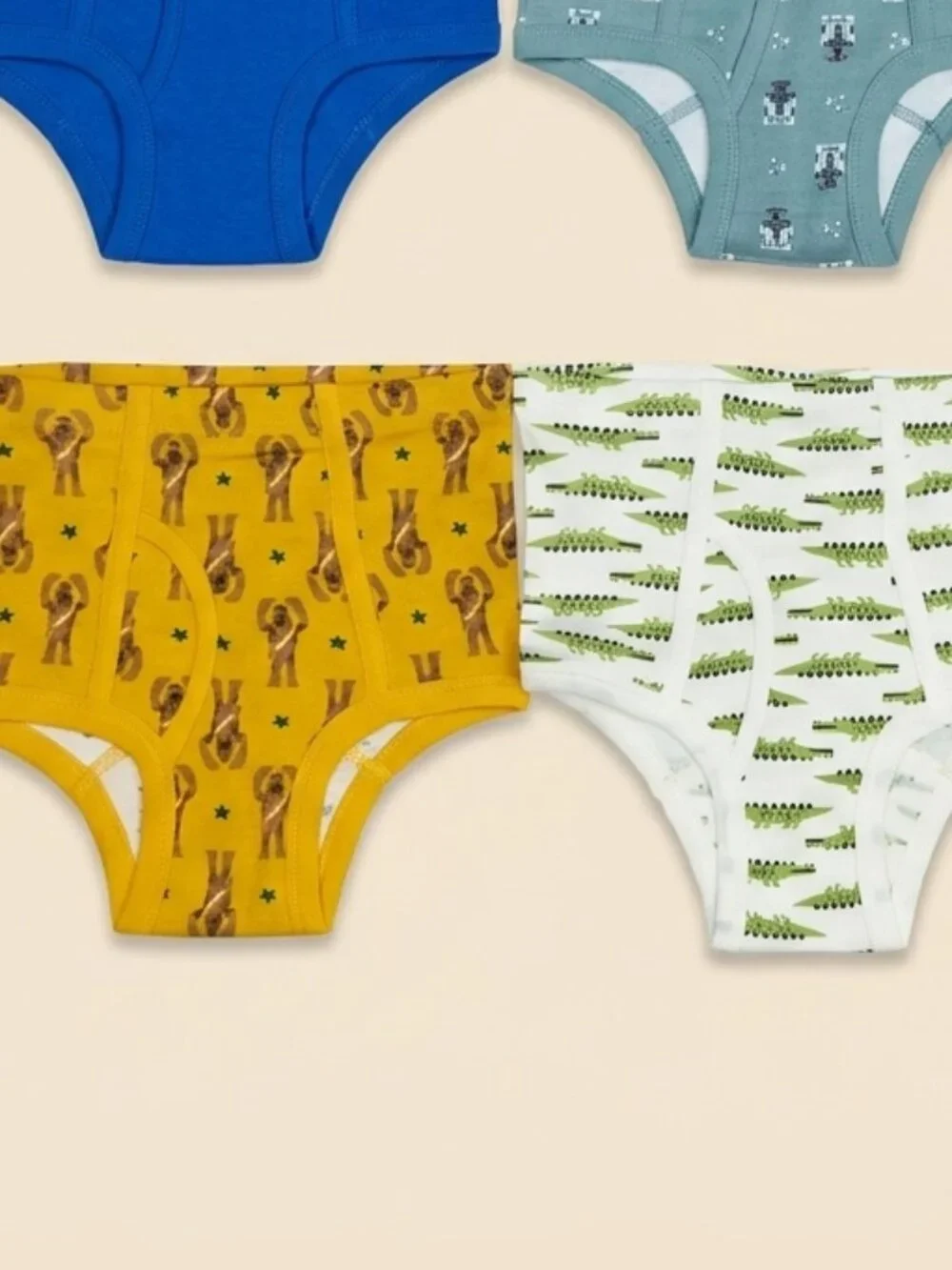 Animal 1 Size M - Boys Camper Van Star Wars Briefs Underwear Pack